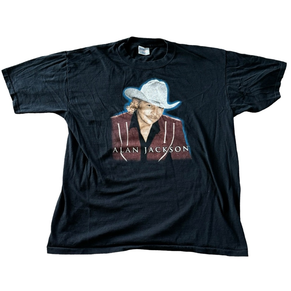 Vintage Alan Jackson 01 tour band t shirt